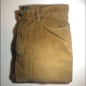 Eddie Bauer Tan Corduroy Men’s Pants 36x32